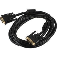 NINGBO Кабель DVI-D (m)/DVI-D (m) 3м. феррит.кольца черный
