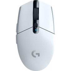 LOGITECH Мышь беспроводная G304 Lightspeed, игровая, радио, оптическая, USB, 12000dpi, белый [910-005295]
