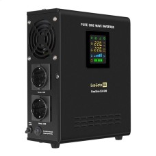 Exegate EX295995RUS ИБП (инвертор, синус, для котла) настенный ExeGate FineSine SX-500.LCD.AVR.2SH <500VA/300W, чистая синусоида, цветной LCD-дисплей, AVR, 2*Schuko, линейно-интерактивный, внешняя бат