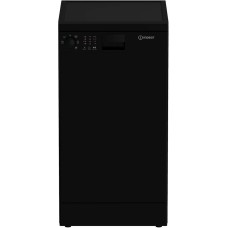Посудомоечная машина INDESIT Посудомоечная машина DFS 1A50 B, узкая, напольная, 44.8см, загрузка 9 комплектов, черный [869894100060]