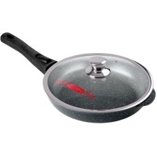 РОССИЯ Сковорода 280/55мм Гранит съем/руч. с кр. (п/у), с2813аг