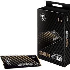 Накопитель SSD MSI Твердотельный накопитель SSD M.2 2280 1TB SPATIUM M470 PRO Client SSD S78-440L0J0-P83, PCIe Gen4x4 with NVMe