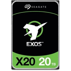 SEAGATE Жесткий диск SATA-III 20TB ST20000NM002H Server Exos X24 4KN (7200rpm) 512Mb 3.5