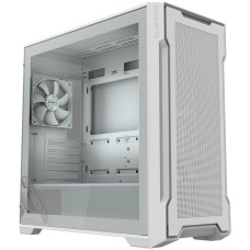 Корпус GIGABYTE Корпус для ПК C102GI Glass Ice (White) MidTower, mATX, USB3.0 x2, Audio I/O, GPU:410mm, White, TG (28300-C102B-2CRR)