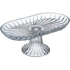 Блюдо LEFARD БЛЮДО НА НОЖКЕ ОВАЛЬНОЕ 28*14*12 СМ 675-130
