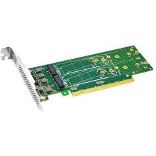 LR-LINK Адаптер LRNV95NF-L PCIe x16 to 4-Port M.2 NVMe SSD Adapter