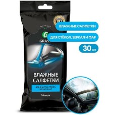 Салфетки влажные GRASS IT-0313 Салфетка влажная для очистки стекол, зеркал и фар