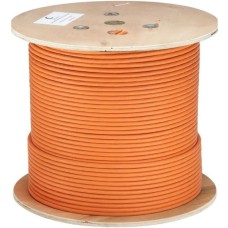 CABEUS Кабель информационный SFTP-4P-CAT.6-SOLID-LSZH кат.6 SF/UTP 4 пары LSZH внутренний 305м оранжевый