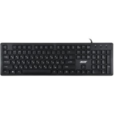 ACER Клавиатура OKW020 черный USB slim Multimedia (ZL.KBDEE.001) кабель 1.5м