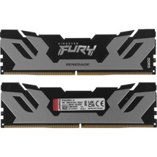 KINGSTON Память DDR5 2x32GB 6400MHz KF564C32RSK2-64 Fury Renegade Silver XMP RTL Gaming PC5-51200 CL32 DIMM 288-pin 1.4В kit dual rank с радиатором Ret