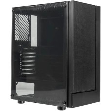 Корпус для ПК FORMULA Корпус F-33RGB черный без БП ATX 5x120mm 2x140mm 2xUSB2.0 1xUSB3.0 audio bott PSU