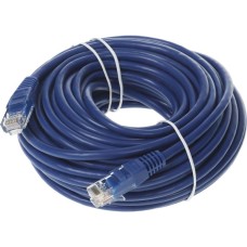 LANMASTER Патч-корд TWT-45-45-15-BL UTP RJ-45 вил.-вилка RJ-45 кат.5E 15м синий ПВХ (уп.:1шт)