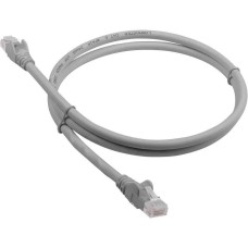 LANMASTER Патч-корд LAN-PC45/U6-1.5-GY UTP RJ-45 вил.-вилка RJ-45 кат.6 1.5м серый LSZH (уп.:1шт)