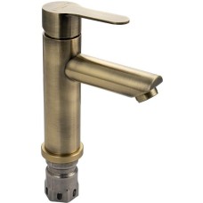 МАГНУС - Смеситель на раковину, литой корпус под бронзу, из нержавеющей стали марки 201 9451