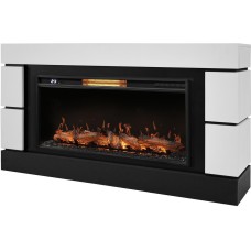 Камин электрический ELECTROLUX Каминокомплект: Очаг EFP/P-4220LS, портал Moderno 42/40/36, белый, р/в