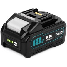 TOPON Батарея аккумуляторная для Makita TOP-PTGD-MAK-18-8.0, 18В, 8Ач, Li-Ion [103752]
