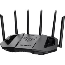ASUS Wi-Fi роутер TUF-BE9400, Wi-Fi 7, BE9400, 2.4/5/6ГГц, 3 LAN, черный