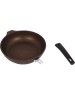 Сковорода КУКМОР смк246а а/пр литая 24см съемн/руч Кофейный мрамор