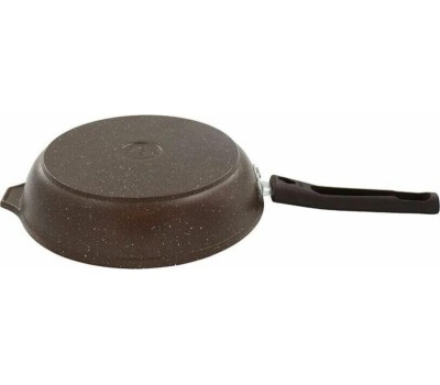 Сковорода КУКМОР смк246а а/пр литая 24см съемн/руч Кофейный мрамор