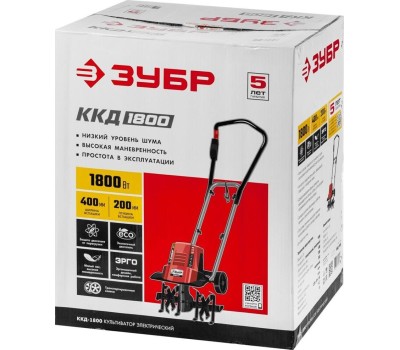 Культиватор ЗУБР ККД-1800 Культиватор электрический