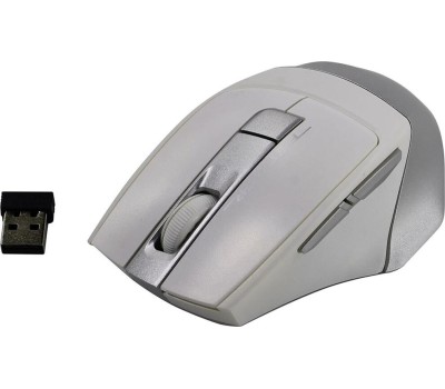 Беспроводная мышь A4TECH Fstyler FG35 серебристый/белый