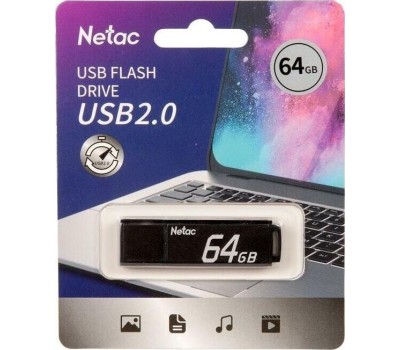 флешка NETAC 64GB NT03U351N-064G-30BK