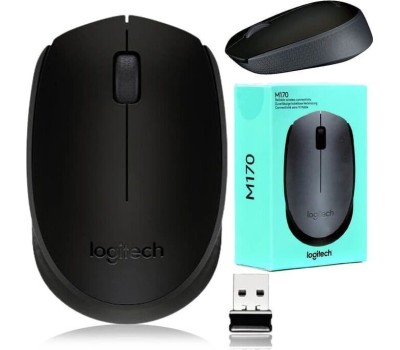 Мышь LOGITECH (910-004642) M170 оптическая (1000dpi) серая