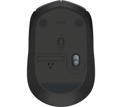 Мышь LOGITECH (910-004642) M170 оптическая (1000dpi) серая