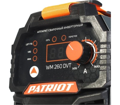Сварочный аппарат PATRIOT 605302026 WM260DVT MMA