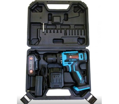 Аккумуляторная дрель КАЛИБР ДА-12-2А+ LI- ION 12В,м 1аккум., кейс