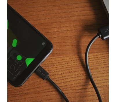 Кабель MORE CHOICE (4627151190747) K13m USB 2.1A для micro USB 1м Black