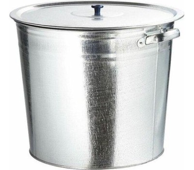 Бак РОССИЯ оцинкованный с крышкой (крышка с ручкой) 32л, без крана 67549