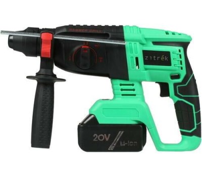 Перфоратор аккумуляторный ZITREK Destroyer Pro (20В, Li-Ion аккумулятор 4 Ач - 2шт, ЗУ, кейс) 063-4063