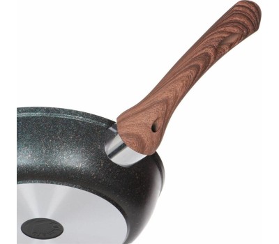 Сковорода KUKMARA сгг280а а/пр литая 28см Granit ultra blue