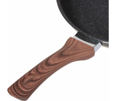 Сковорода KUKMARA сгг280а а/пр литая 28см Granit ultra blue