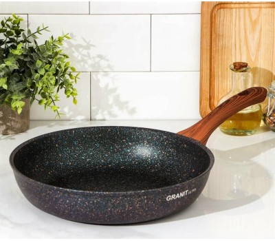 Сковорода KUKMARA сгг280а а/пр литая 28см Granit ultra blue
