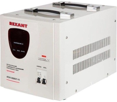 Стабилизатор напряжения однофазный REXANT (11-5004) AСН-3000/1-Ц белый