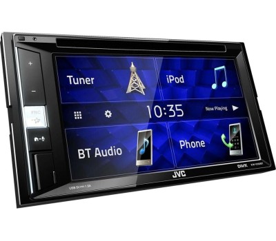 Автомагнитола 2 DIN JVC KW-V250BTM DSP