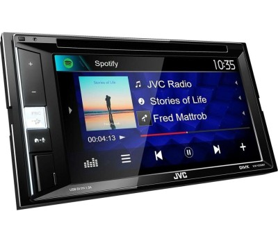 Автомагнитола 2 DIN JVC KW-V250BTM DSP