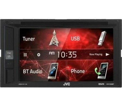 Автомагнитола 2 DIN JVC KW-V250BTM DSP