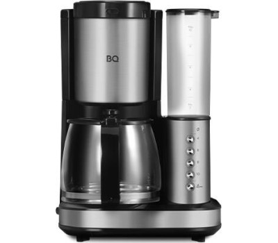 Капельная кофеварка со встроенной кофемолкой BQ CM7002 Steel-Black