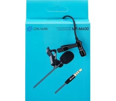 OKLICK Микрофон проводной Оклик MP-M400 3м черный