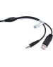OKLICK Наушники с микрофоном Оклик HS-L300G Black черный 2.2м мониторные USB оголовье (1796949)