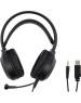 OKLICK Наушники с микрофоном Оклик HS-L300G Black черный 2.2м мониторные USB оголовье (1796949)