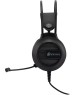 OKLICK Наушники с микрофоном Оклик HS-L300G Black черный 2.2м мониторные USB оголовье (1796949)
