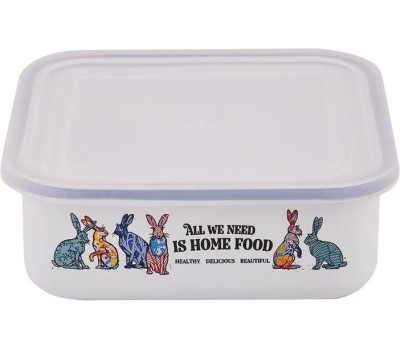 Контейнер APPETITE 01-2507п/4 Зайцы эмал квадр пласт/кр 1,0л