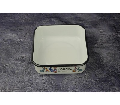 Контейнер APPETITE 01-2507п/4 Зайцы эмал квадр пласт/кр 1,0л