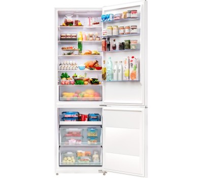 Холодильник двухкамерный LEX LKB201WIDMax Total No Frost, белый