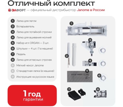 Швейная машина JANOME ML 77