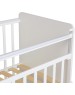 Мебель для новорожденных ФЕЯ Кровать детская 1100 Слоник, белый (2 кор.)
